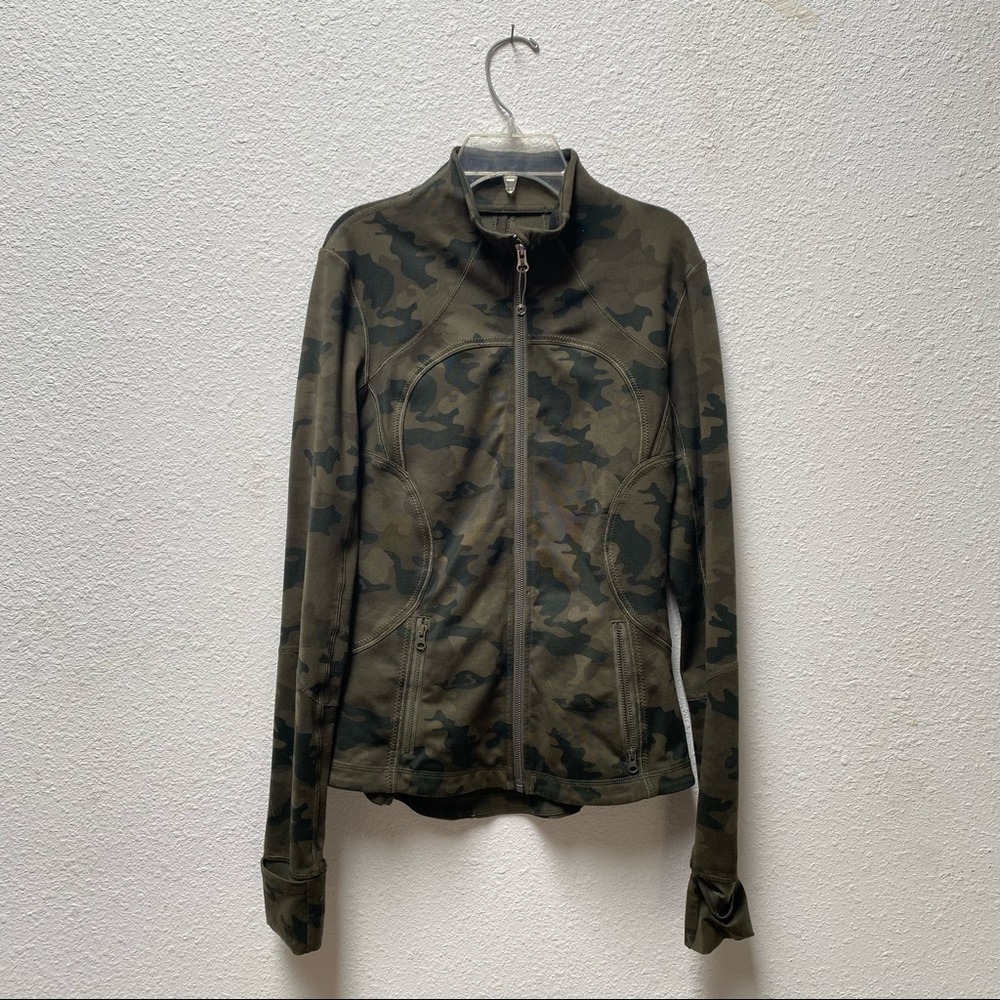 LULULEMON Forme Jacket II Savasana Camo Size 6